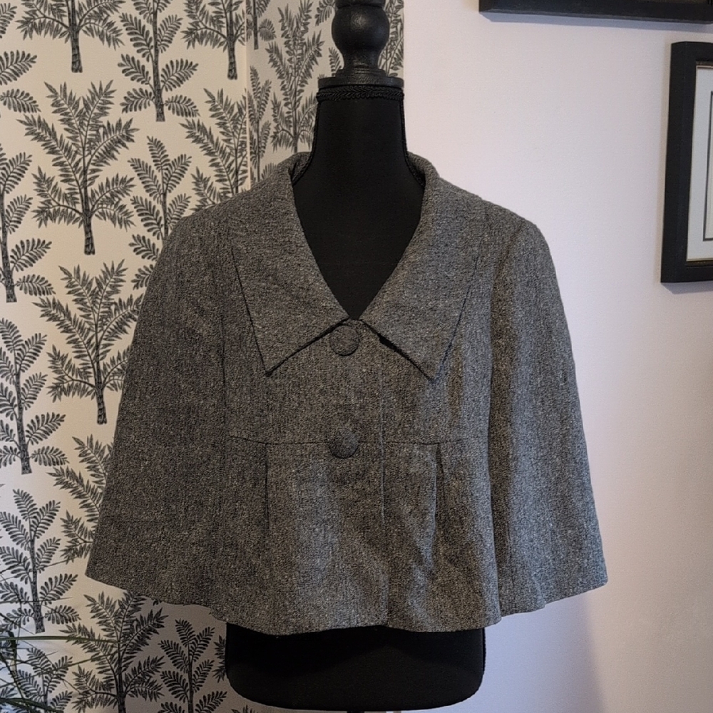 Trina Turk Charcoal Gray Women's Blazer